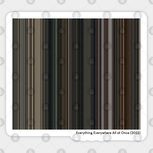 Everything Everywhere All at Once (2022) - Every Frame of the Movie Sticker by ColorofCinema